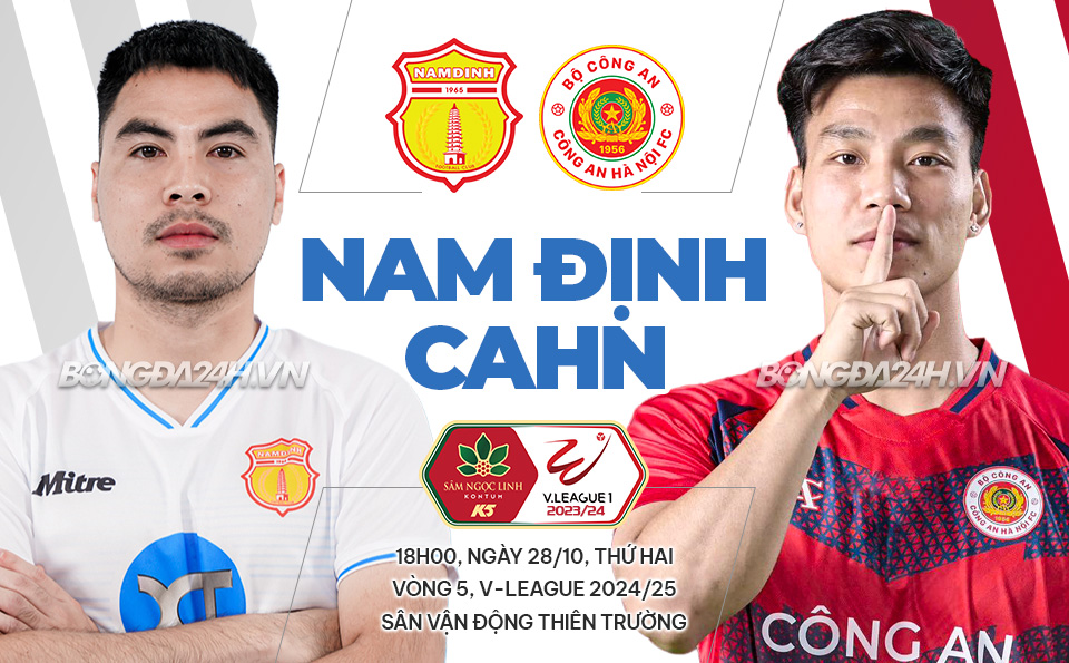 Đại Chiến Anh Tài Nam Định Đón Tiếp CAHN Trên Sân Thiên Trường